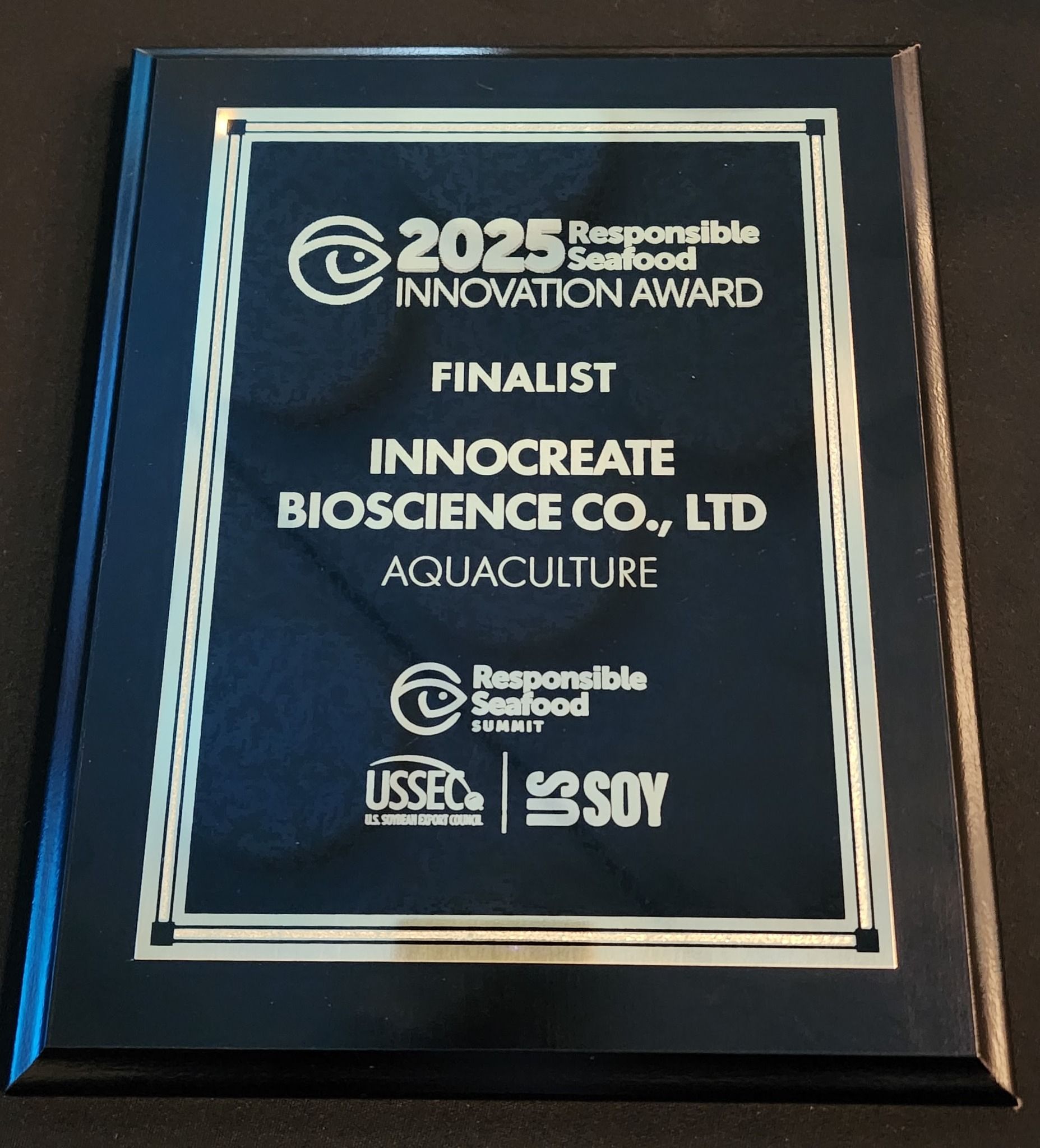 Top 3 Global Finalists for the Responsible Seafood Innovation Awards (Aquaculture Category) at 2025 Responsible Seafood Summit in Cartagena, Colombia