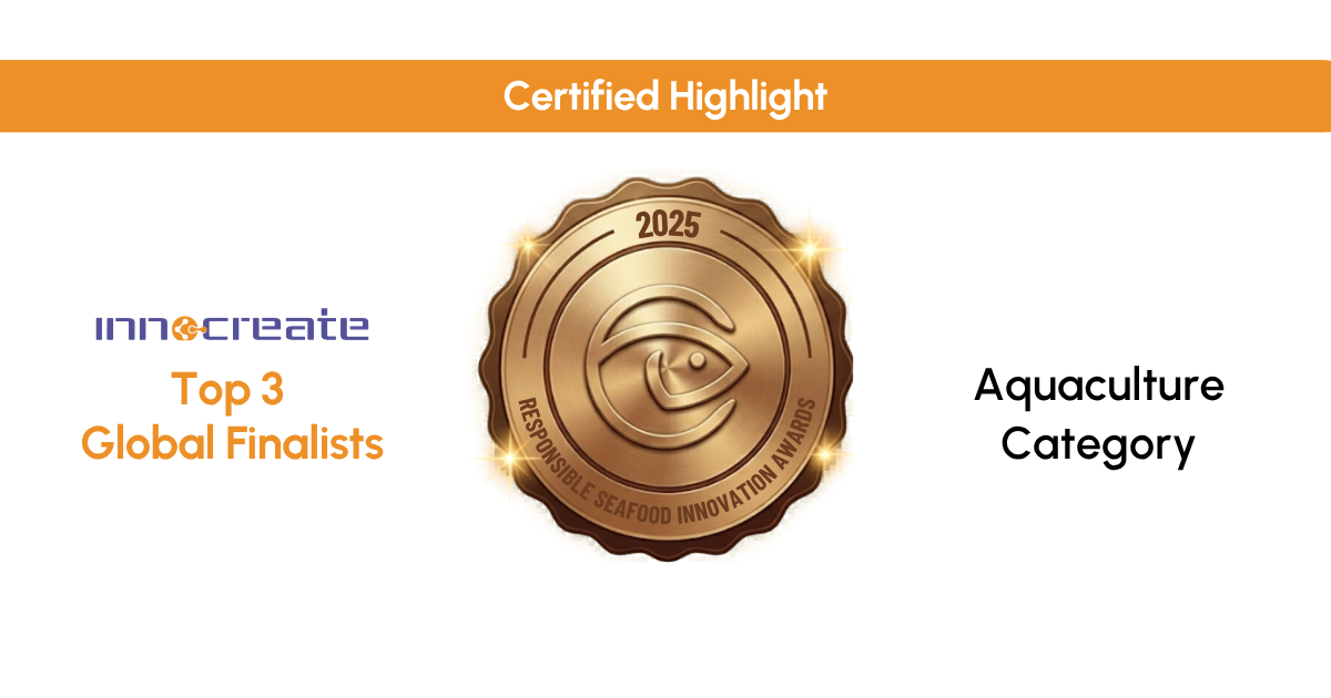 Innocreate Bioscience Named Top 3 Global Finalist at the 2025 Responsible Seafood Innovation Awards