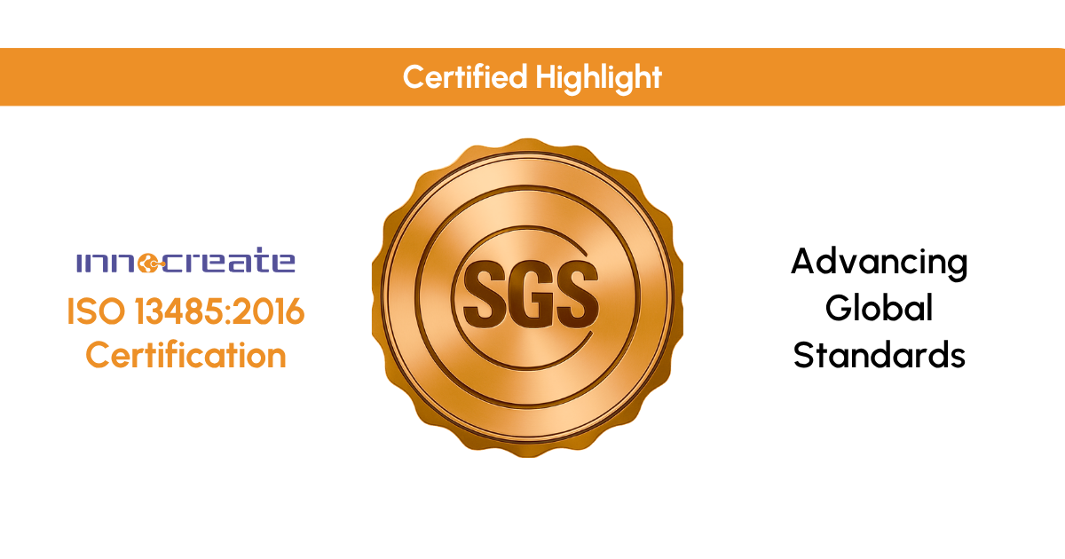 Innocreate Bioscience Achieves ISO 13485:2016 Certification, Advancing Global Standards in Aquatic and Human Health Diagnostics
